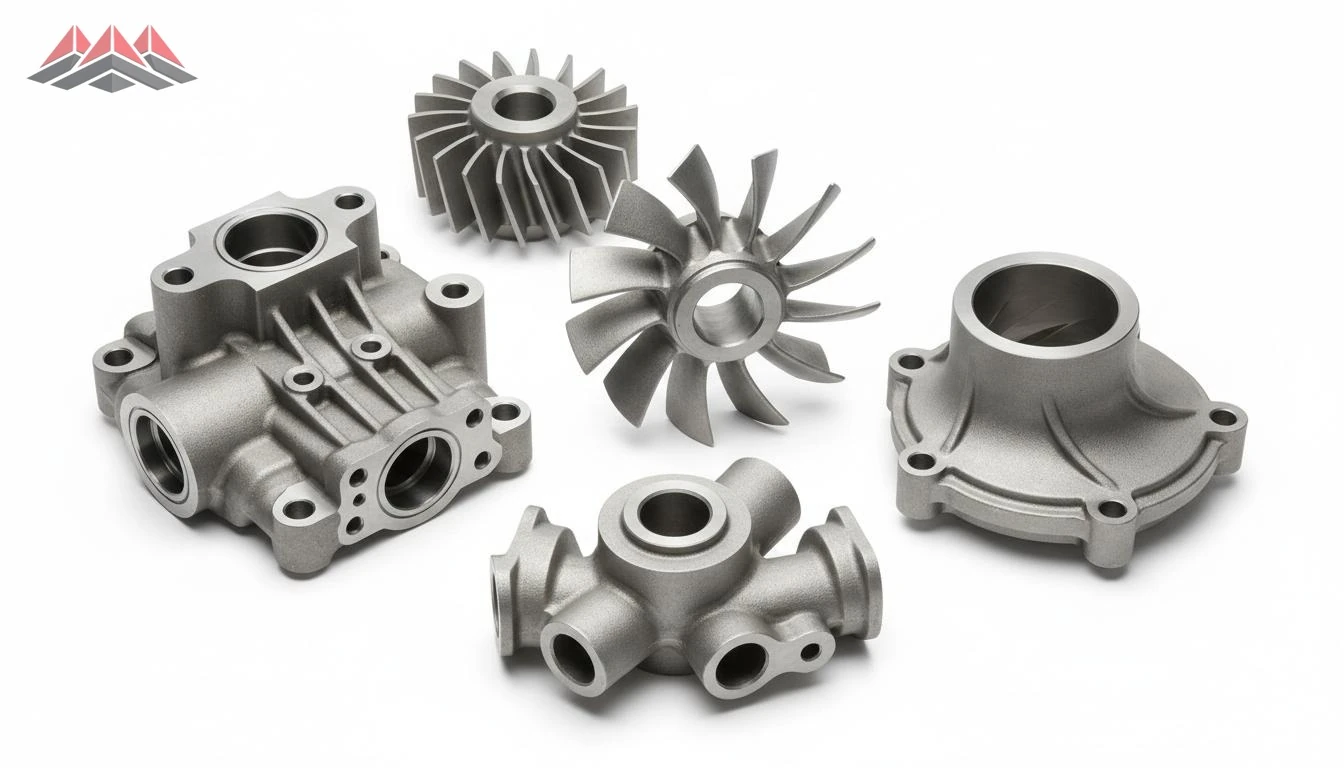 Anspruchsvolle Feingussteile: Impeller, Getriebegehäuse, Turbinenräder und Pumpenteile