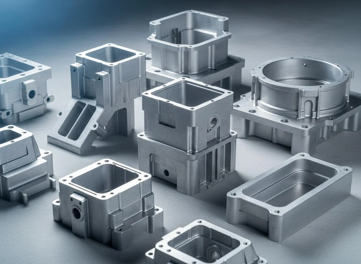 Aluminium Druckgussteile mit präzisen Geometrien für Serienfertigung