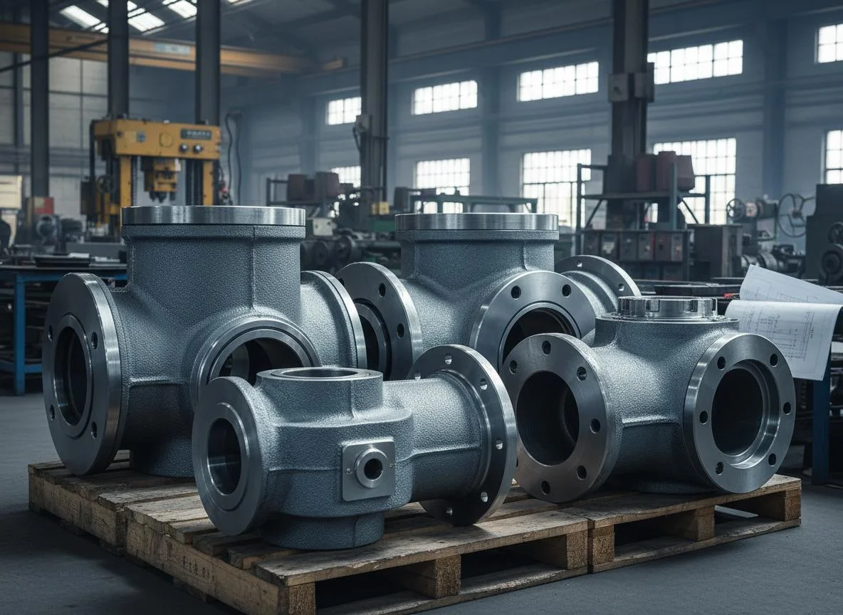 Robuste Sandguss-Bauteile für Maschinenbau und Industrie
