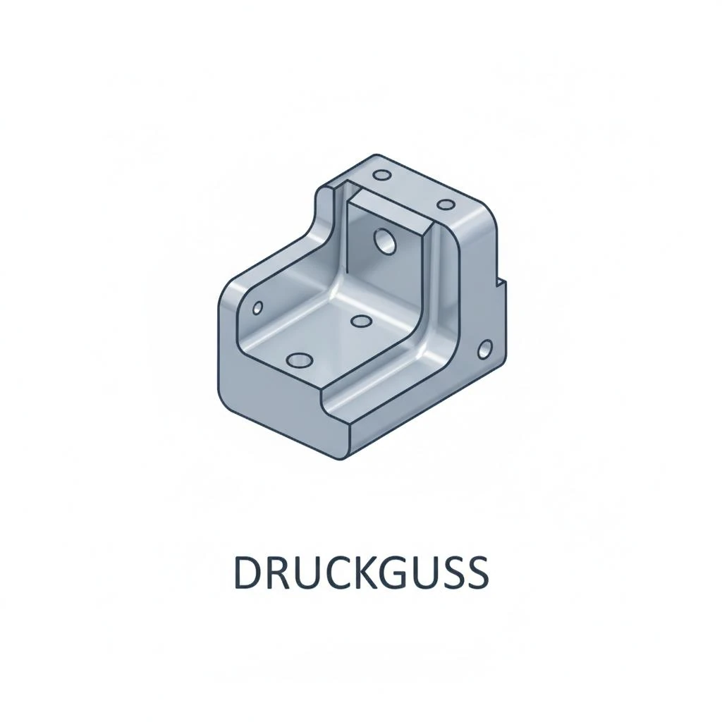 Druckguss Aluminium Bauteil
