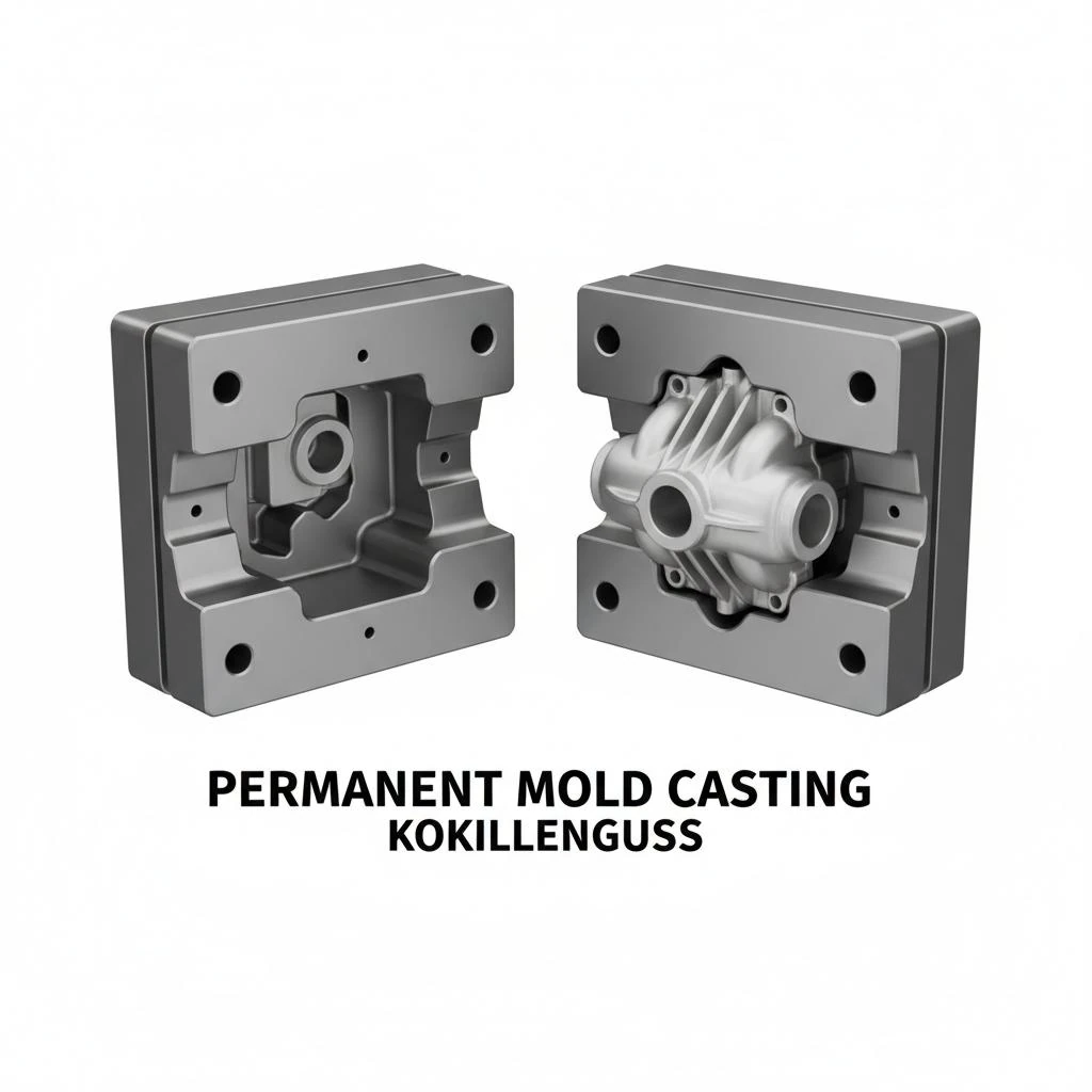 Kokillenguss Dauerform