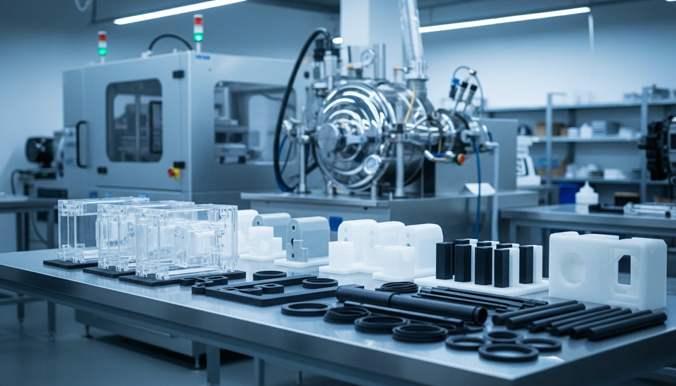 Vakuumguss Bauteile: transparente Prototypen, elastische Komponenten und technische Gehäuse